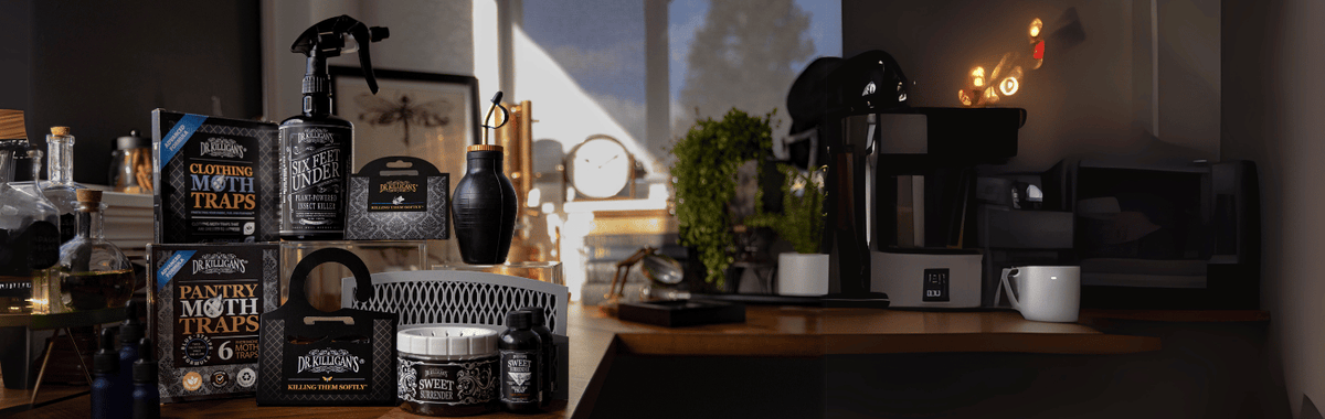 Dr. Killigan's plant-powered pest control products for household insect problems