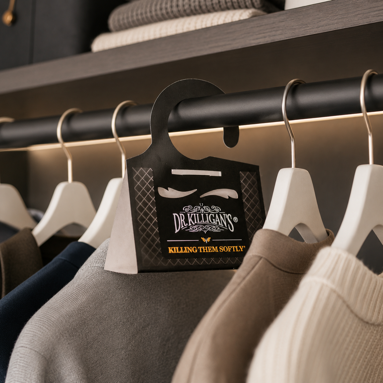 Webbing Moth Traps (6 Pack) - Double Potent Pheromone & Glue Formula - Protect Your Wardrobe
