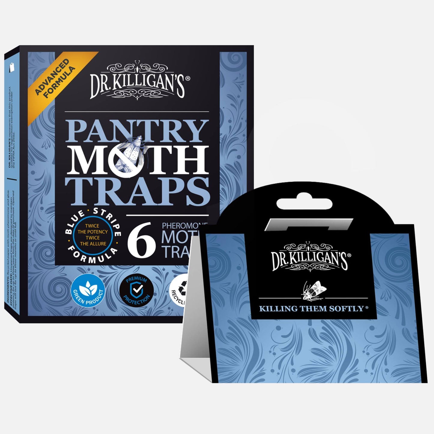 
                  
                    6 Pack Premium Pantry Moth Traps | 1 box - Dr. Killigan's #multipacks_6 traps, color_blue
                  
                