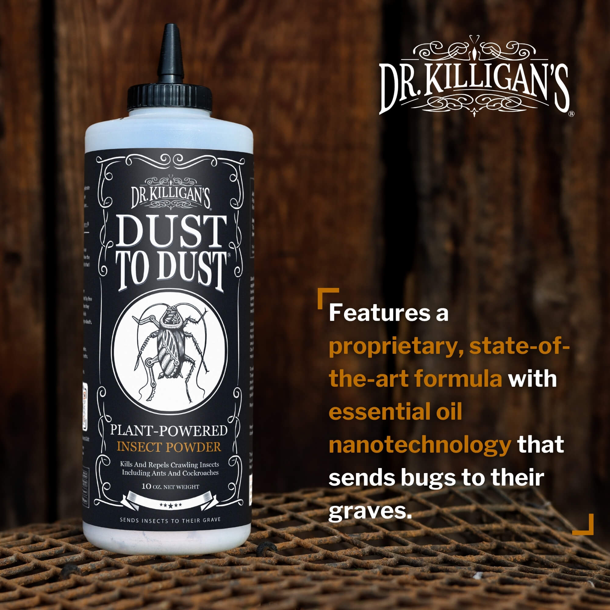 Dust to Dust Plant-Powered Insect Powder