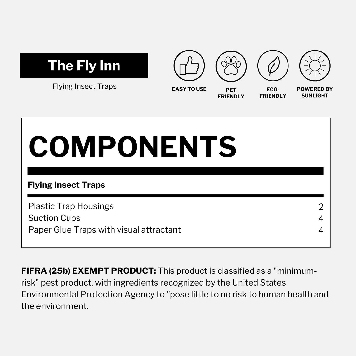 
                  
                    The Fly Inn Flying Insect Traps
                  
                