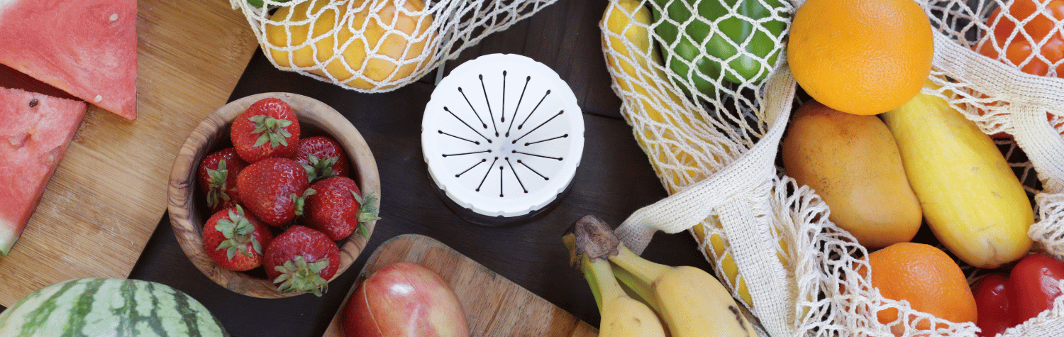 Fruits and Fruit Fly Trap