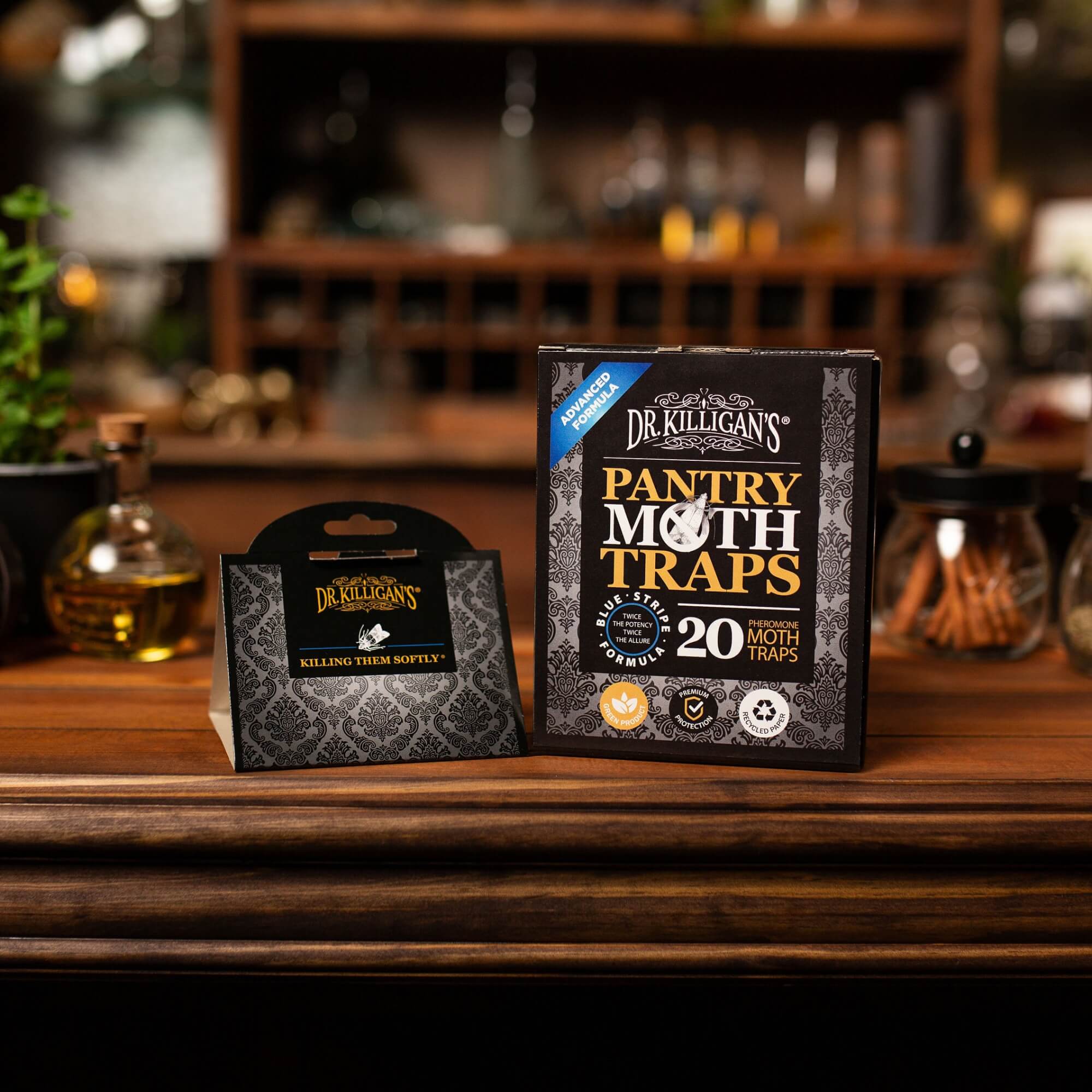 Premium Pantry Moth Traps 20 Pack | Dr. Killigan's