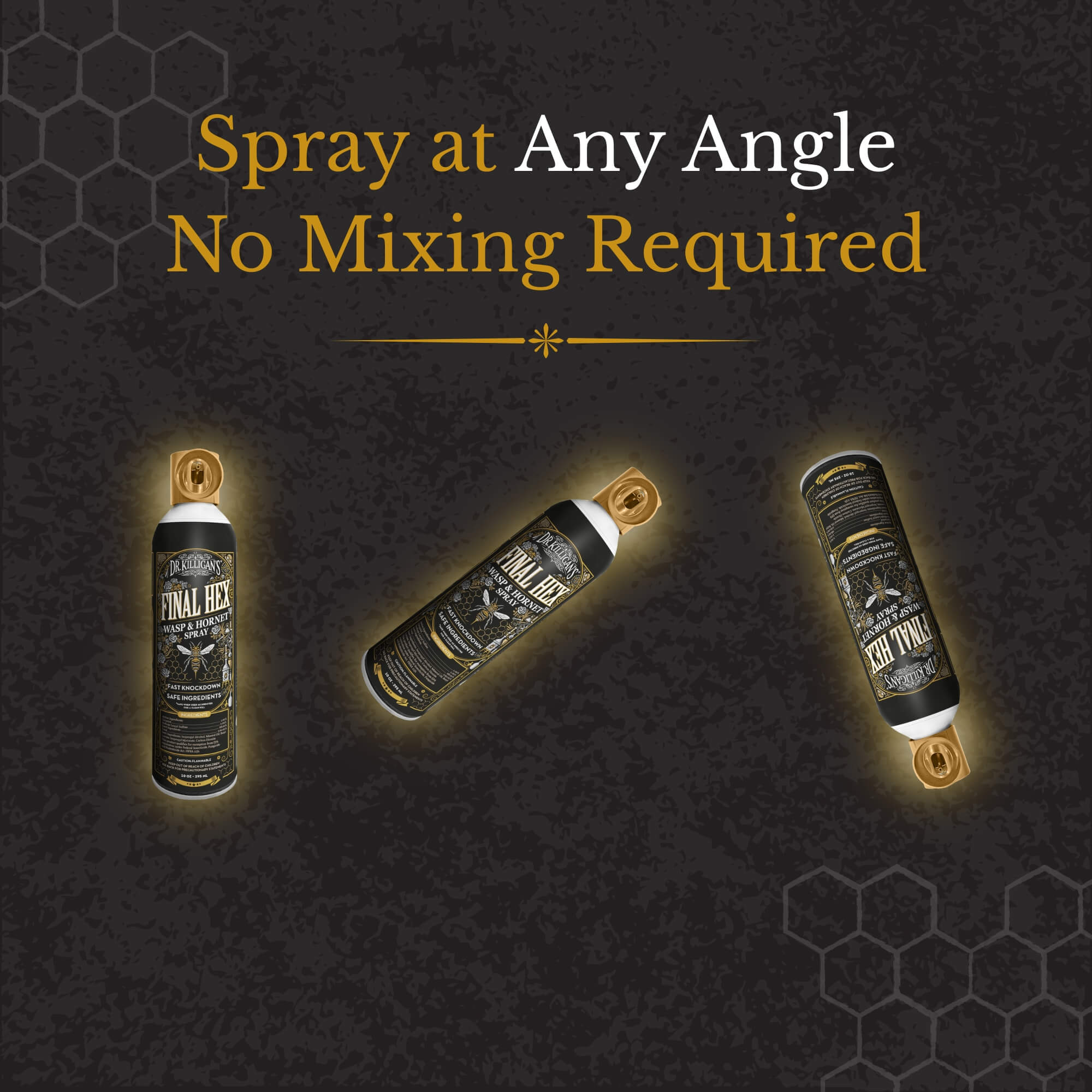 Final Hex Wasp & Hornet Killer Spray – Reaches 15 ft (10 oz) | Dr