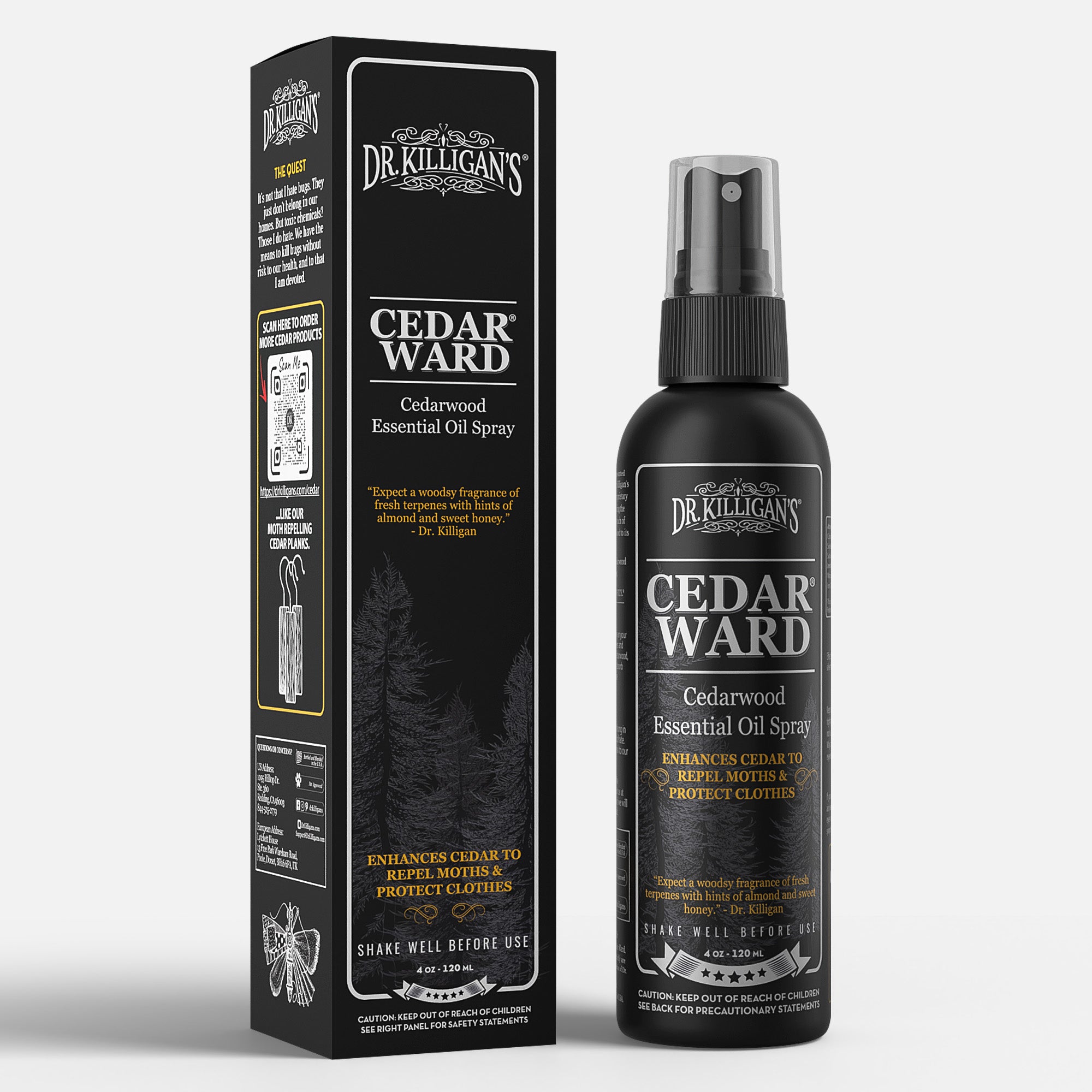 Cedar Ward Moth-Repelling Spray