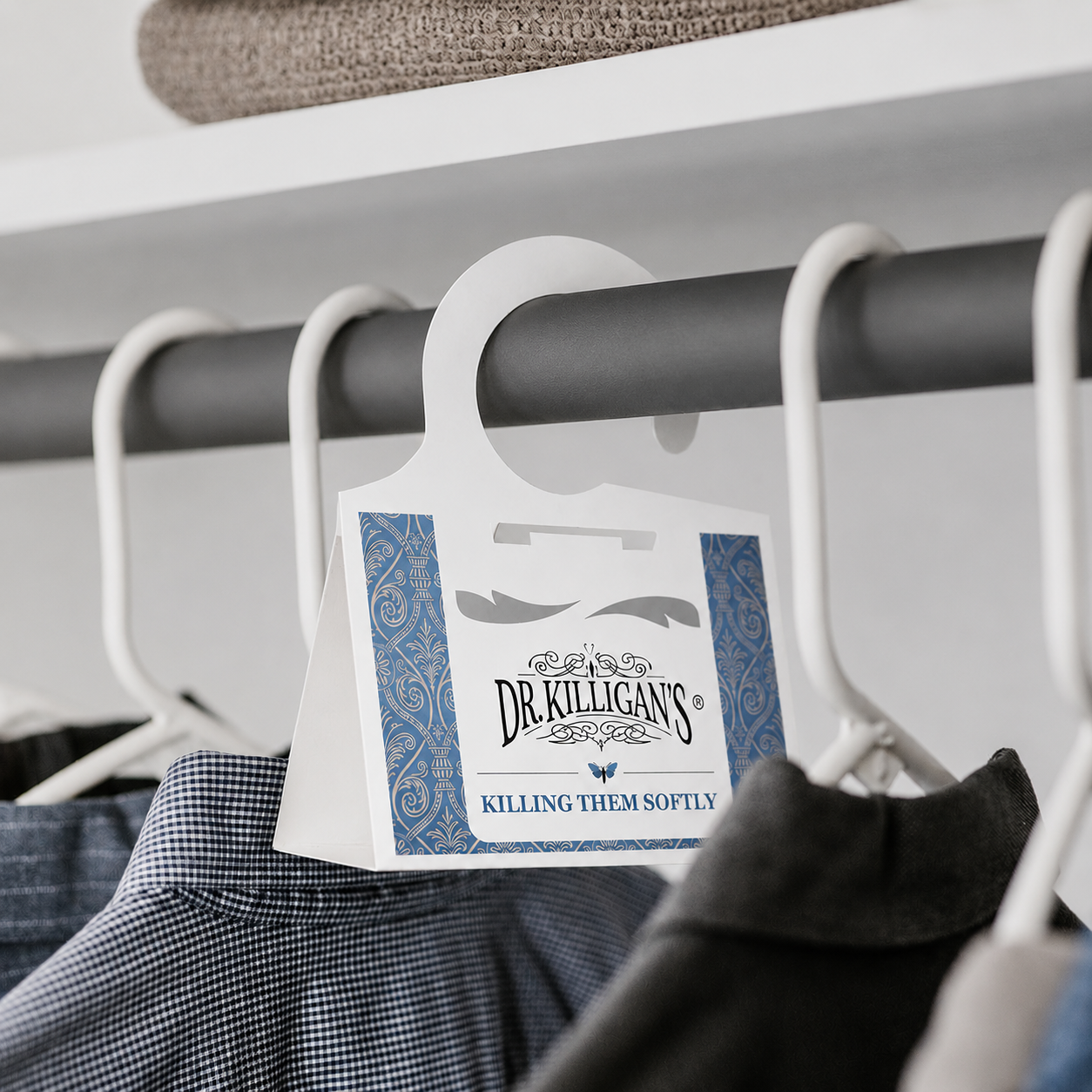 Wool Moth Traps (6 Pack) - Double Potent Pheromone & Glue Formula - Protect Your Wardrobe