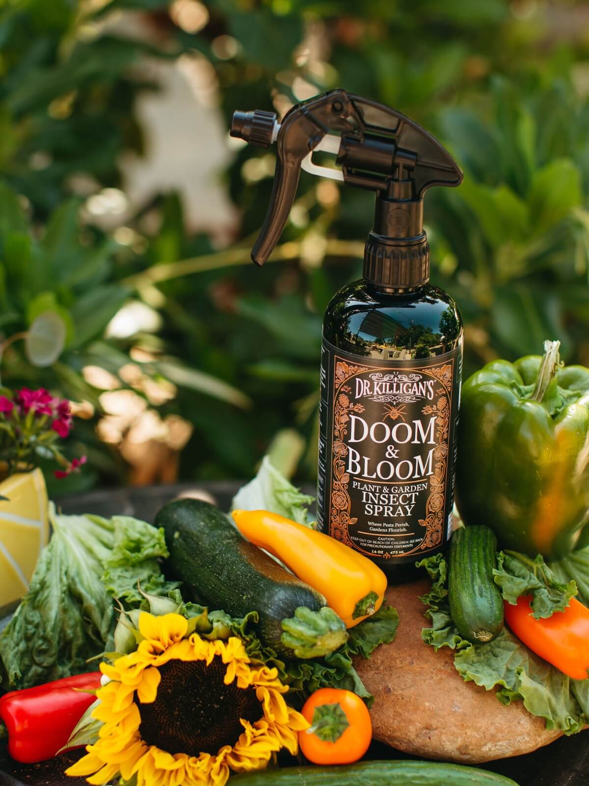 garden insect killer Doom and Bloom: Plant & Garden Insect Spray - Fast-Acting