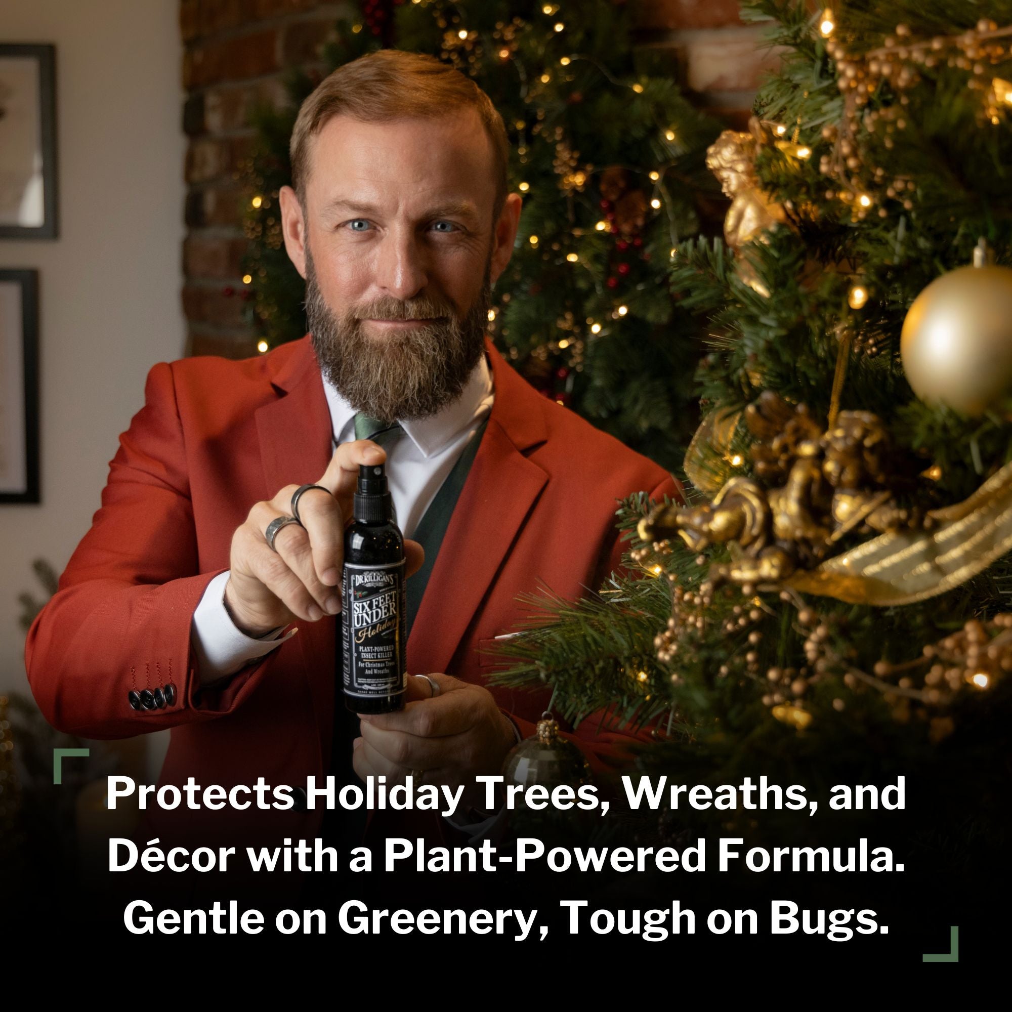 Six Feet Under Plant-Powered Insect Spray: Holiday Edition