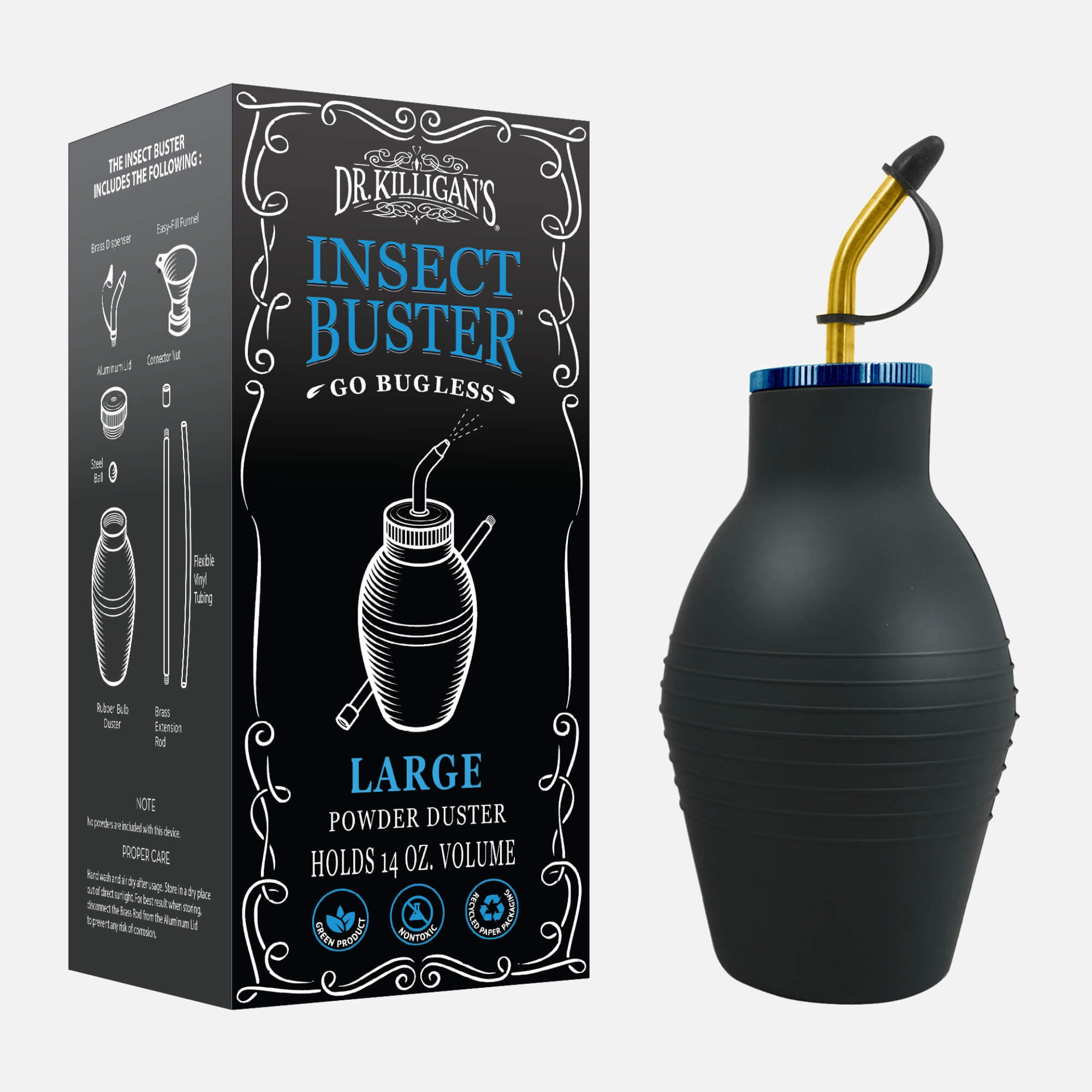 Insect Buster Powder Applicator – Precise Dust Delivery | Dr