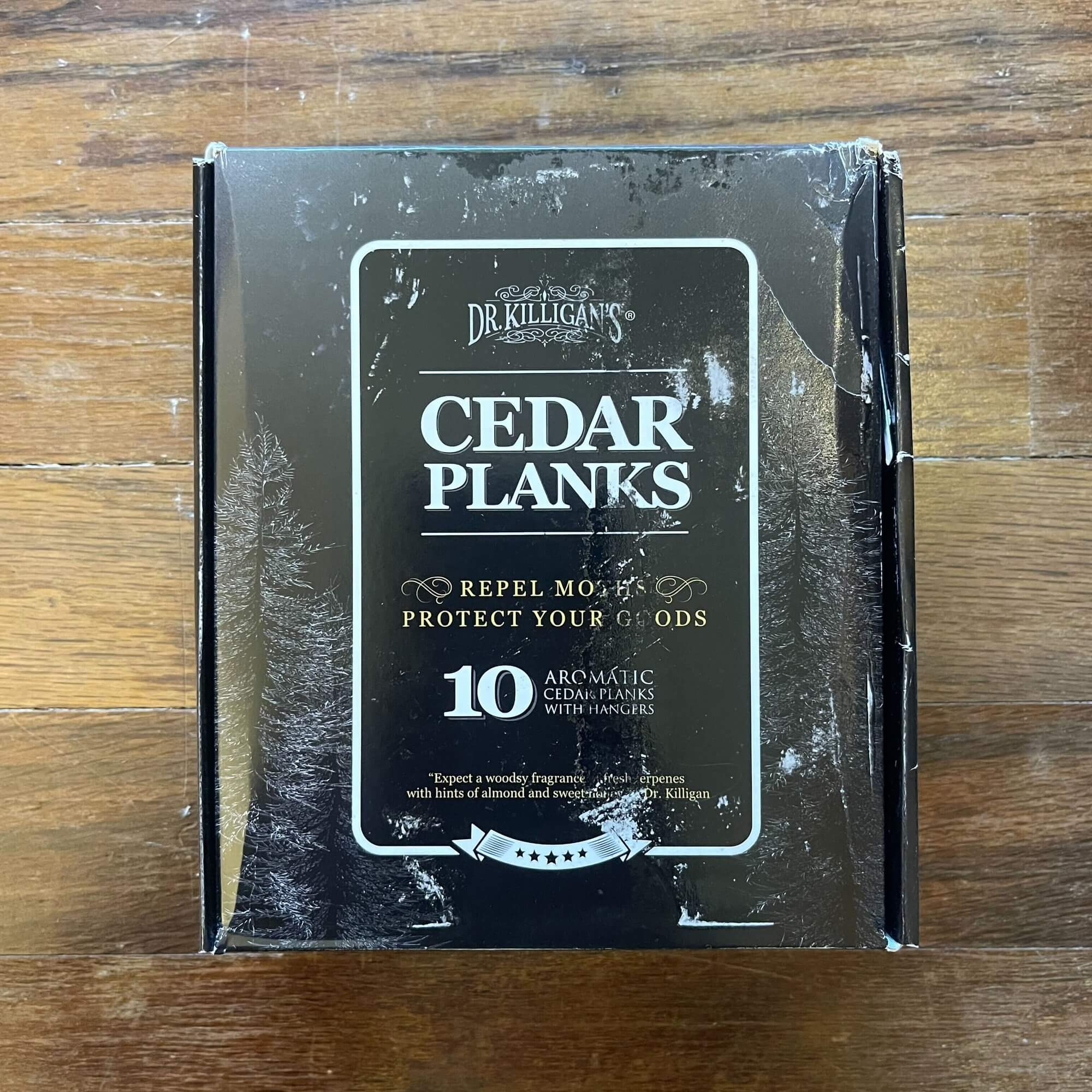 Cedar Planks (10 Pack) - Premium Clothing Moth Repellent – 100% Natural Protection