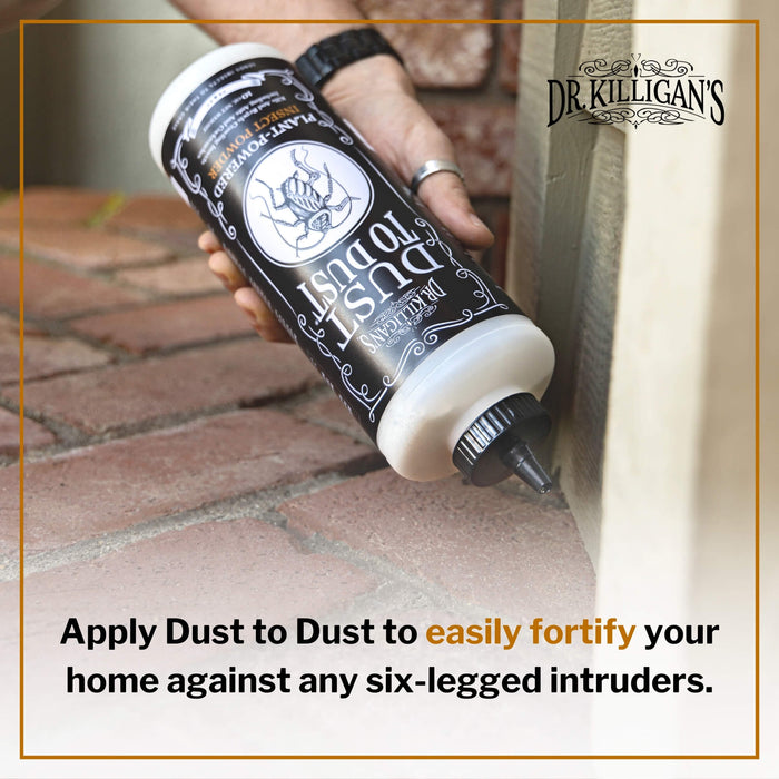 Dust to Dust Plant-Based Insect Killing Powder (10 oz) | Dr. Killigan's