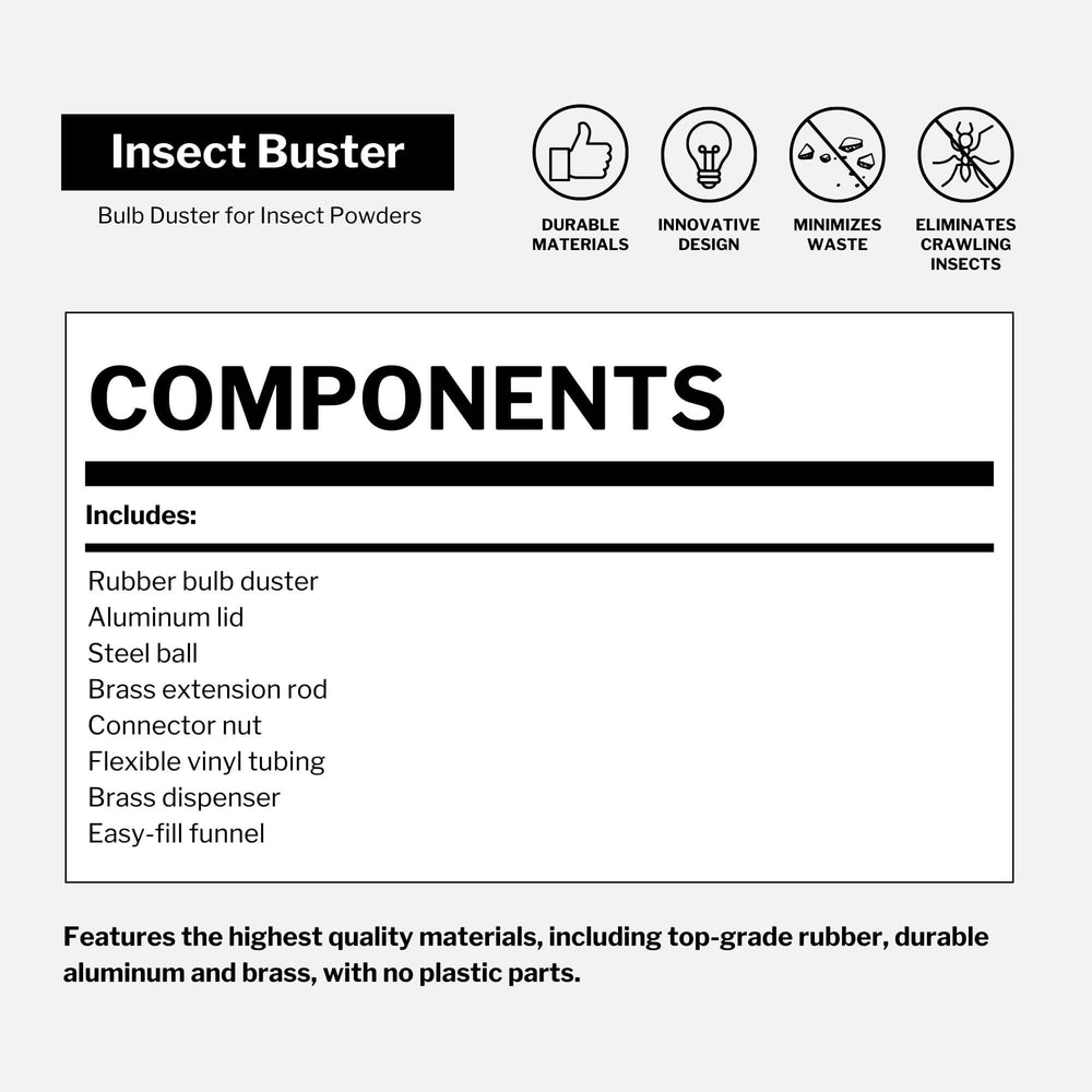 
                  
                    The Insect Buster Bulb Duster
                  
                
