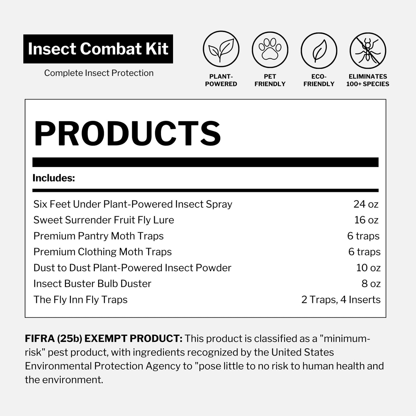
                  
                    Insect Combat Kit
                  
                